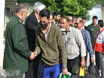 گلستان ما - اعزام بسیجیان گالیکش به مناطق جنگی